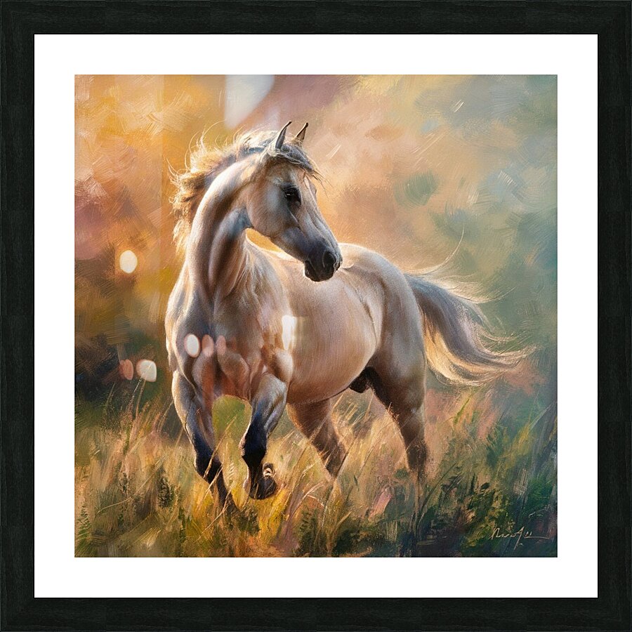 an exquisite impressionist painting of a lELPcn0 Picture Frame print