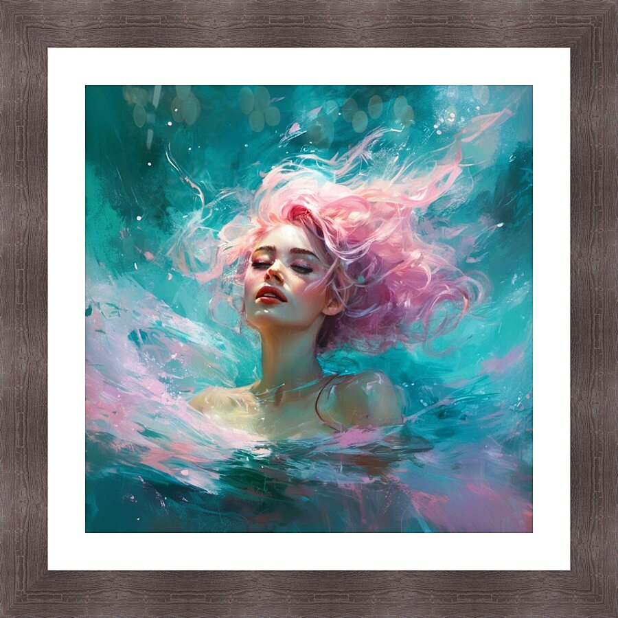 Deep Waters Picture Frame print