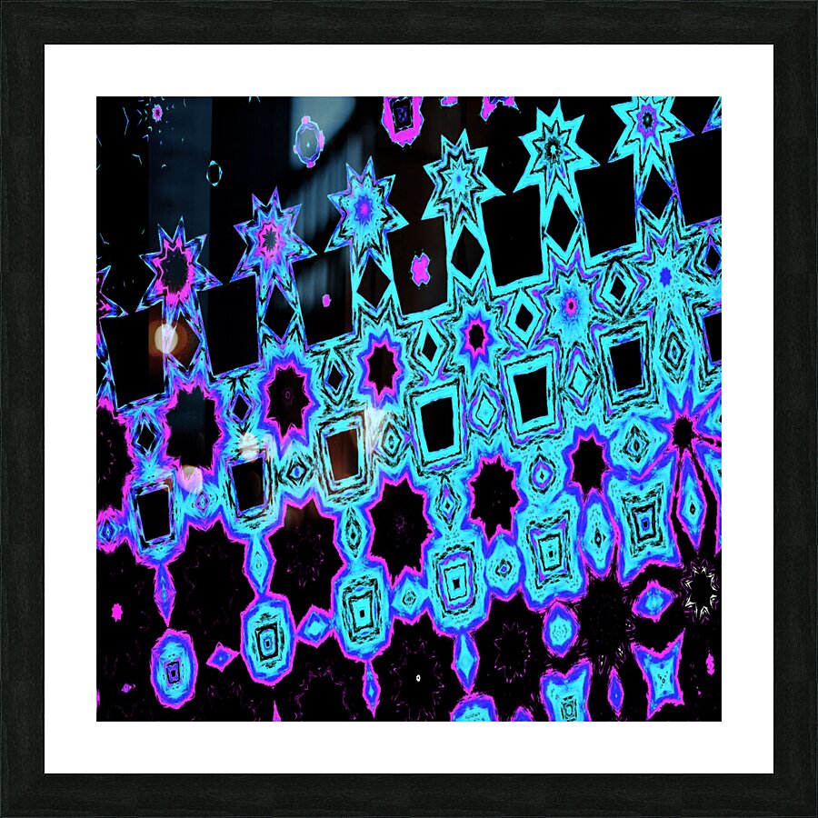 That Abstract Popular Pattern Picture Frame print