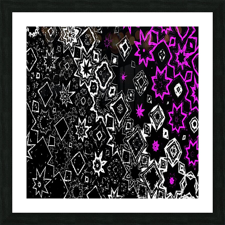 That Star Pattern Again Picture Frame print