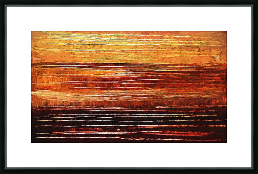 Sundown Melody Picture Frame print