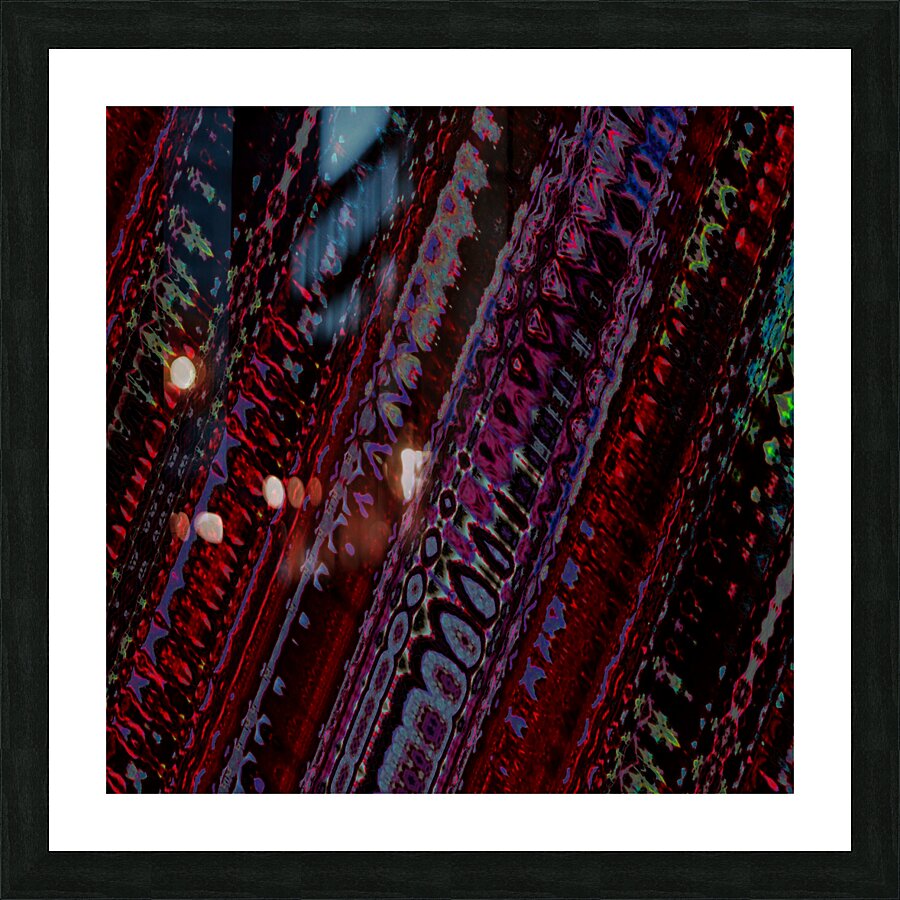 Abstract Contemporary Pattern Picture Frame print