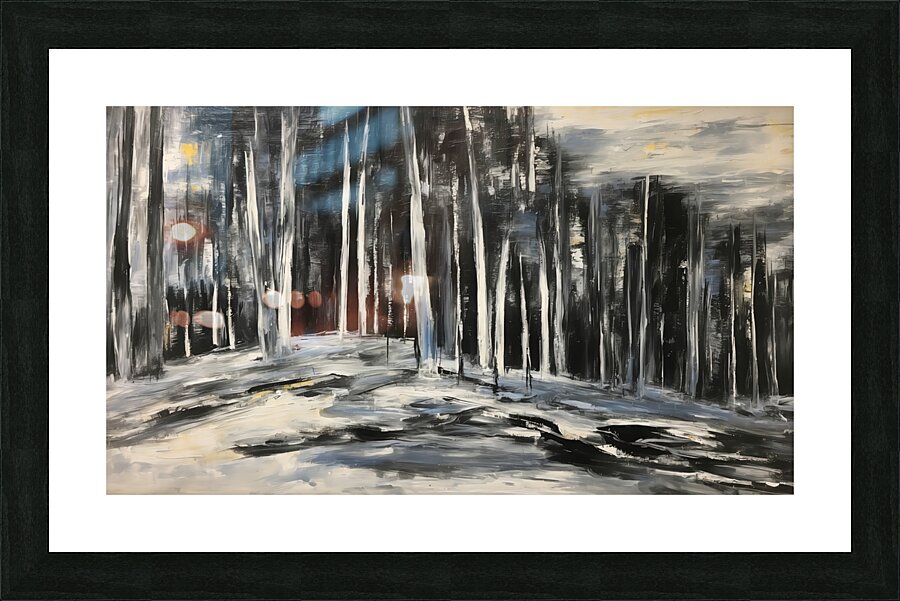 Shades of twilight soft and pale 13 Picture Frame Printing