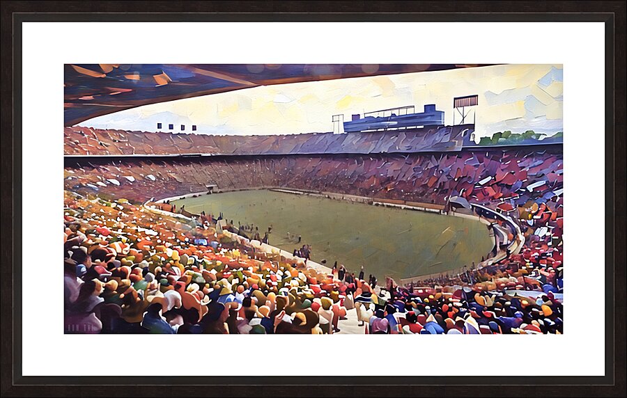 1982 Neyland Stadium Art Picture Frame print