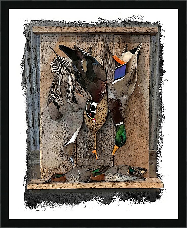 Dead Mount Picture Frame print