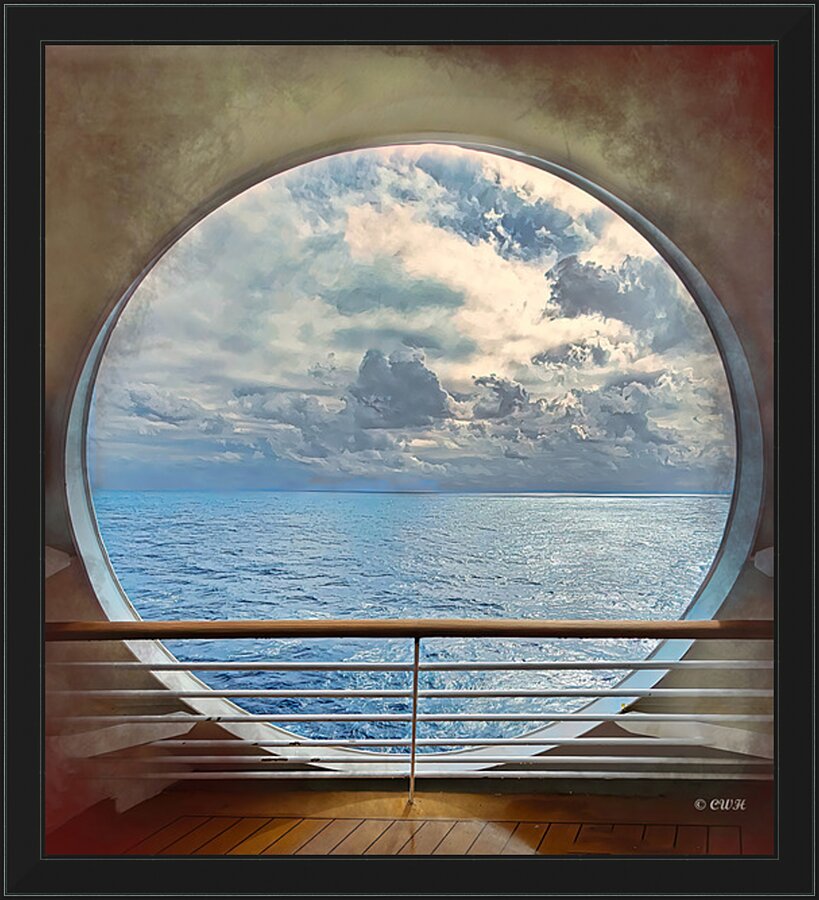 PORTALS__Holt_RezN888   Framed Print Print