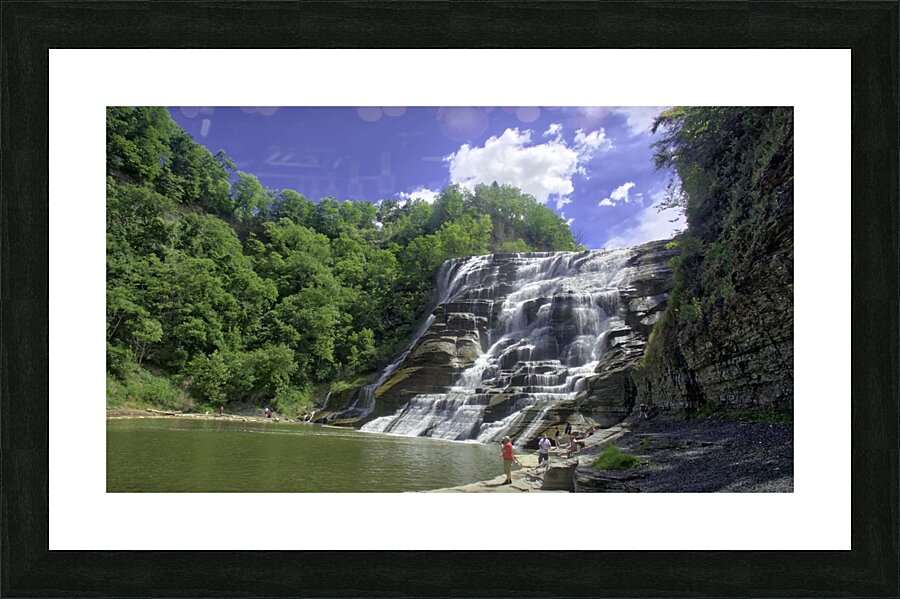 Ithaca Falls Picture Frame print