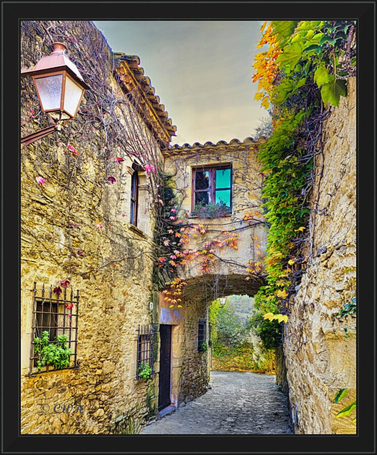 Peratallada _Holt RezN888  Framed Print Print