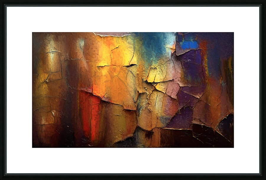 Abstract Obsession Picture Frame print