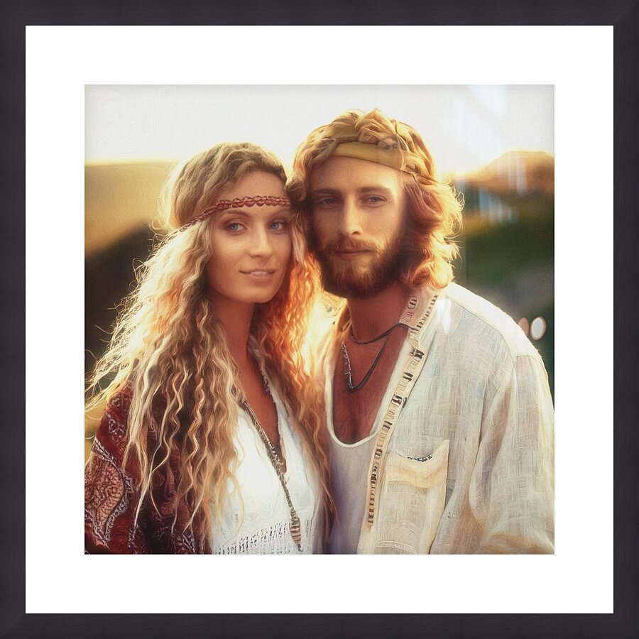 Those Were the Days Picture Frame print