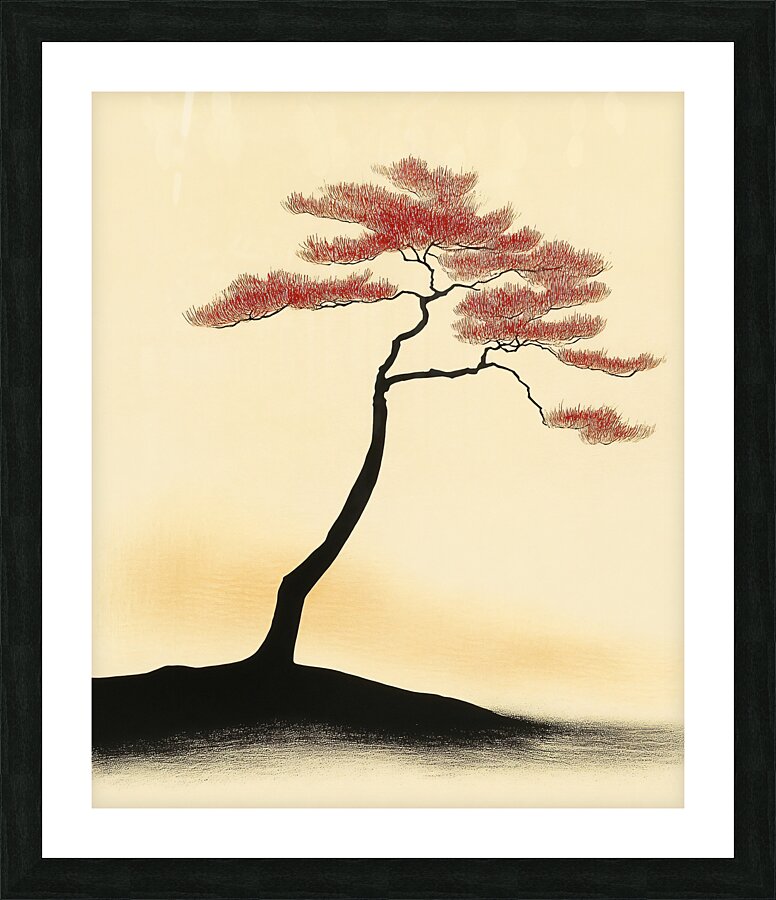 Japan Style Picture Frame print