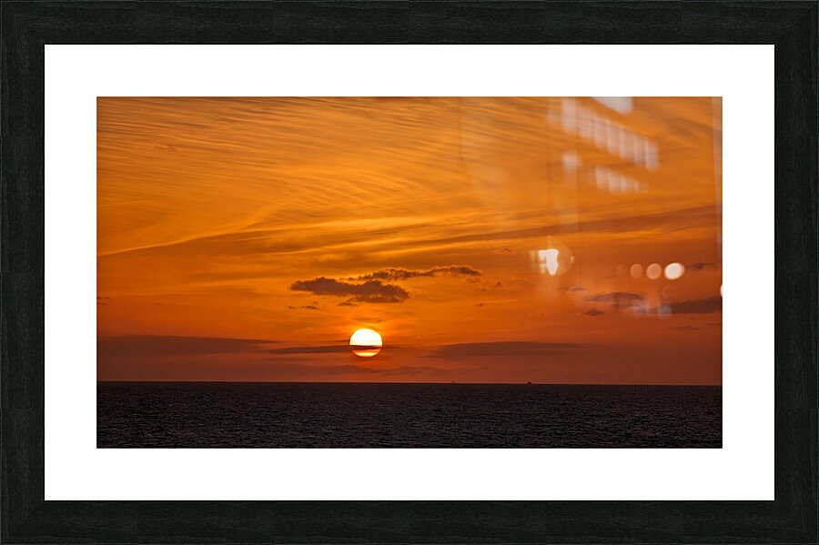 AtlanticSunset  Framed Print Print