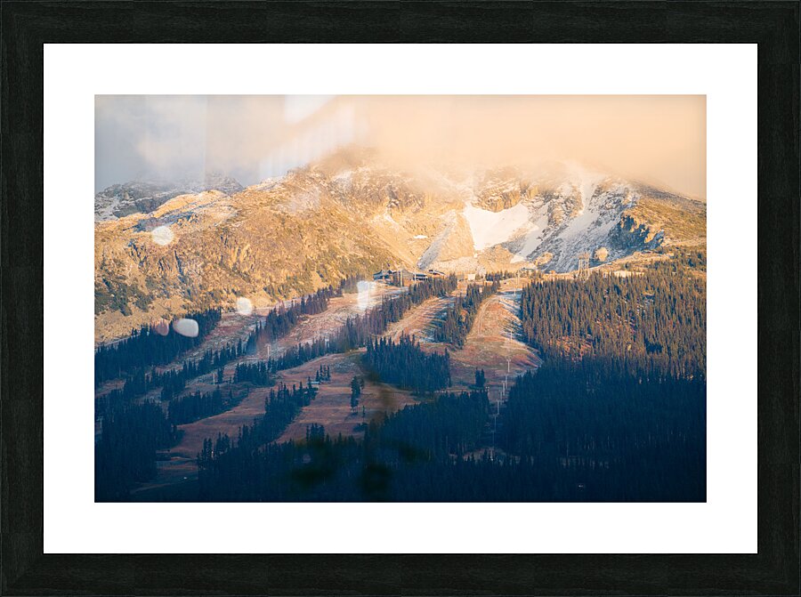 Whistler Sunsets Picture Frame print