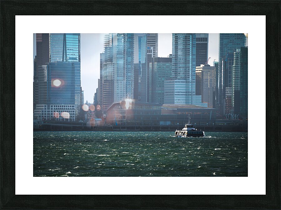 Windy City Vancouver Picture Frame print