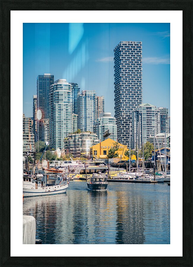 Fishermans Warf Picture Frame print