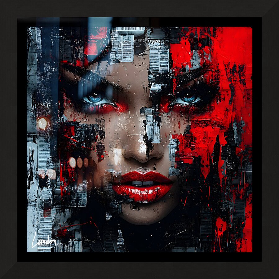 Scarlet Shards 1 Impression et Cadre photo