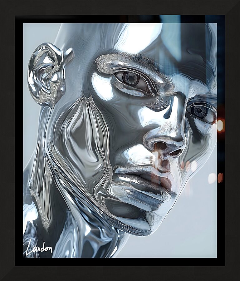 Chromatic Elegance 6 Picture Frame print