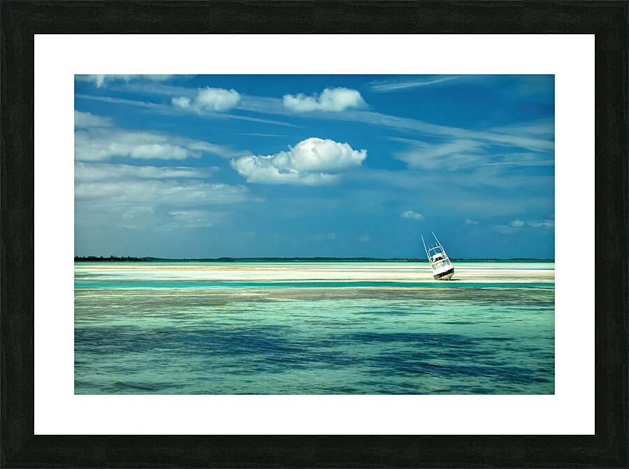 Waiting for High Tide Picture Frame print