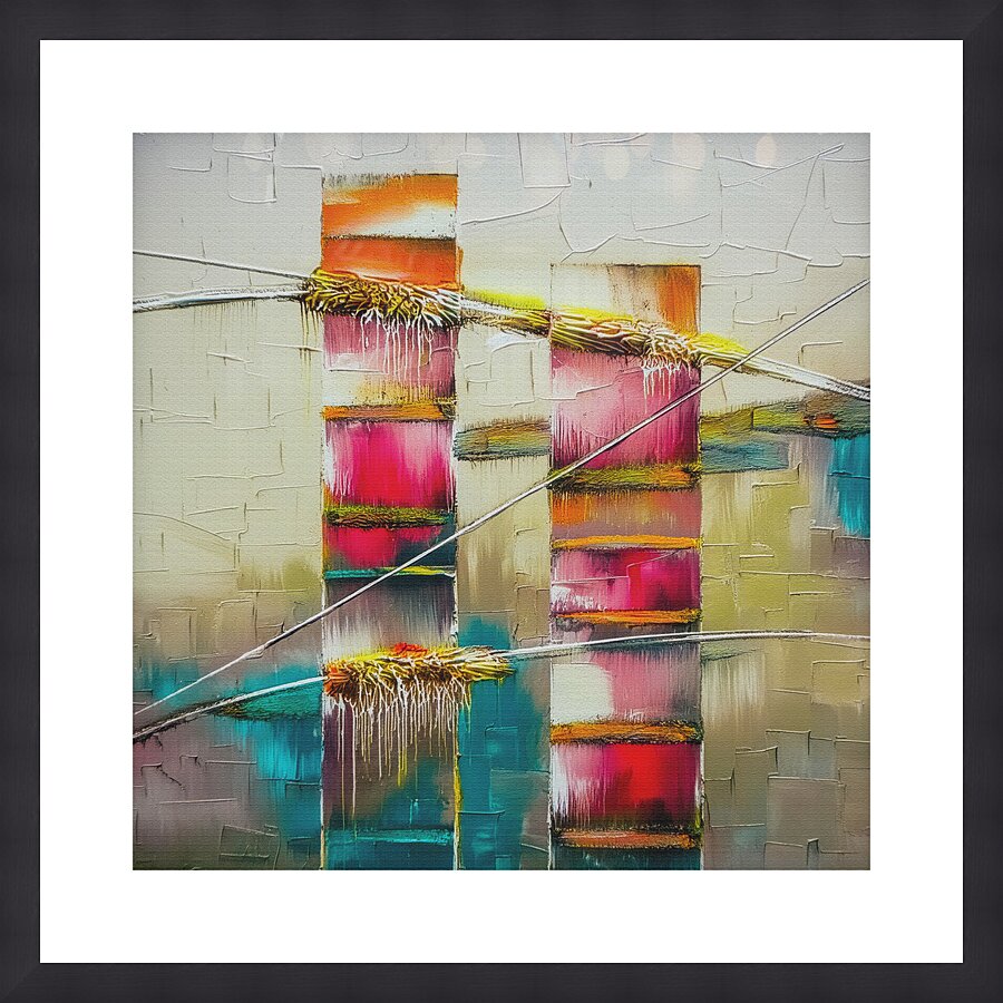 BECOMING UNRAVELLED Picture Frame print