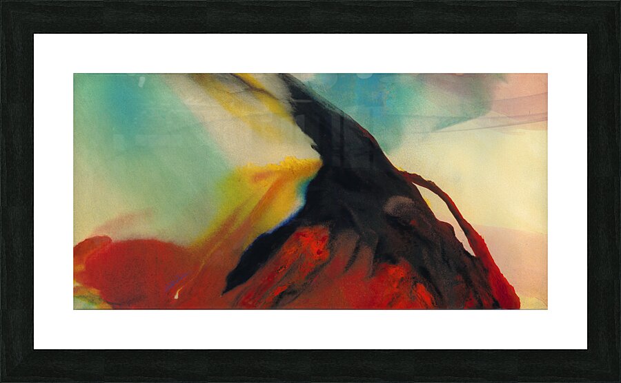 Pele ii Picture Frame print