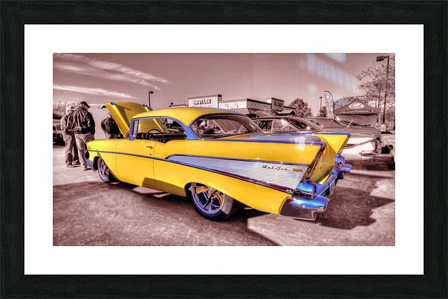  1957 CHEVY BEL AIR Picture Frame print