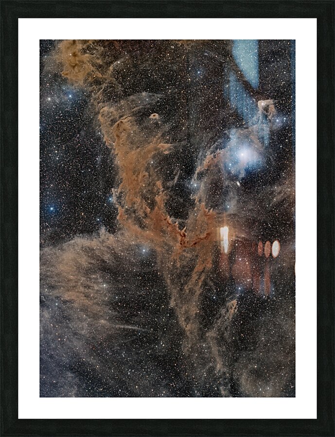 Dust in Chamaeleon Picture Frame print