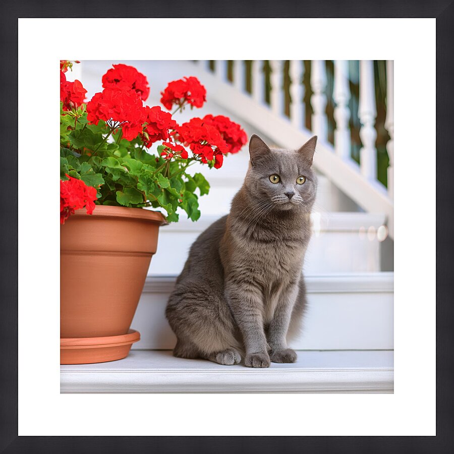 MOOSE WAITING FOR YOU Picture Frame print