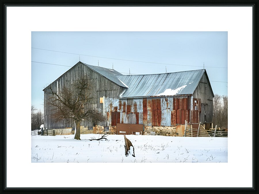 SOME POWERFUL PATCHING Picture Frame print