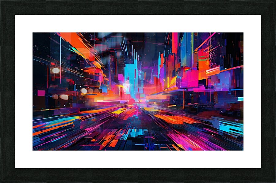 VELOCITY Picture Frame print