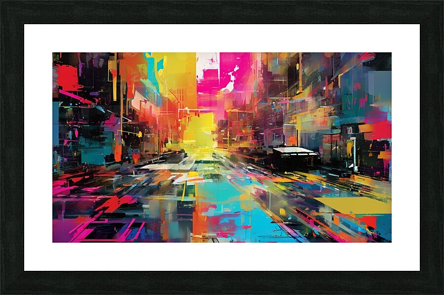 CALLE DE BARRIO Picture Frame print