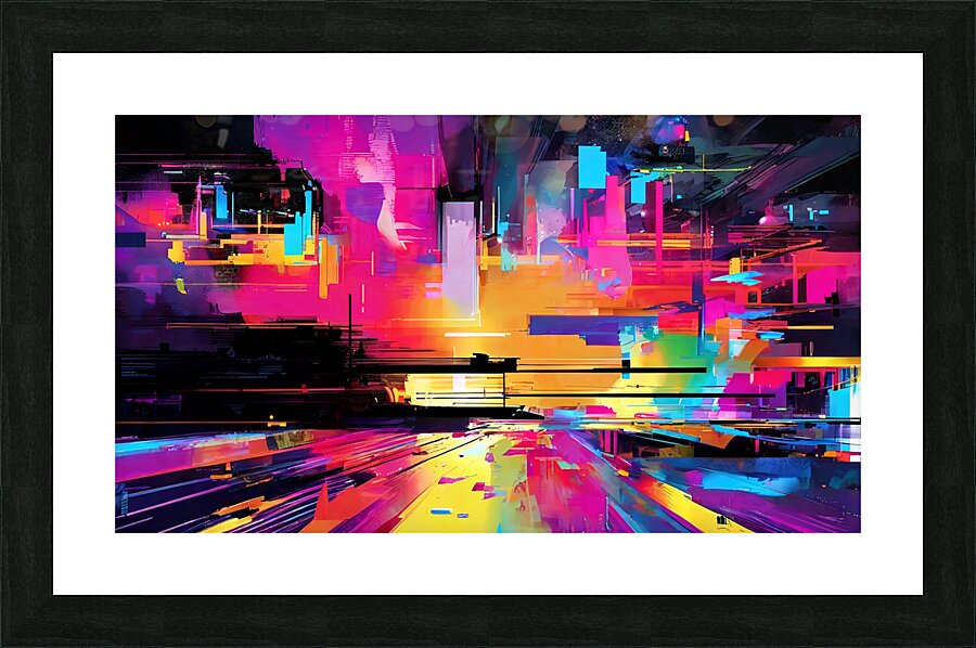 AMANECER SOBRE EL RIO Picture Frame print