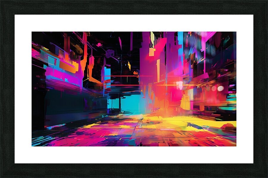 CENTRO COMERCIAL Picture Frame print