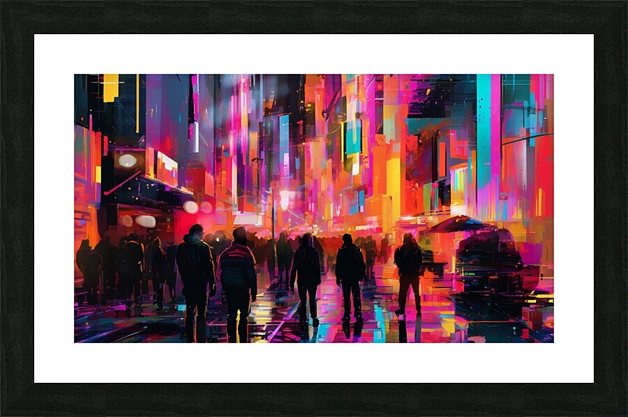 BOULEVARD Picture Frame print