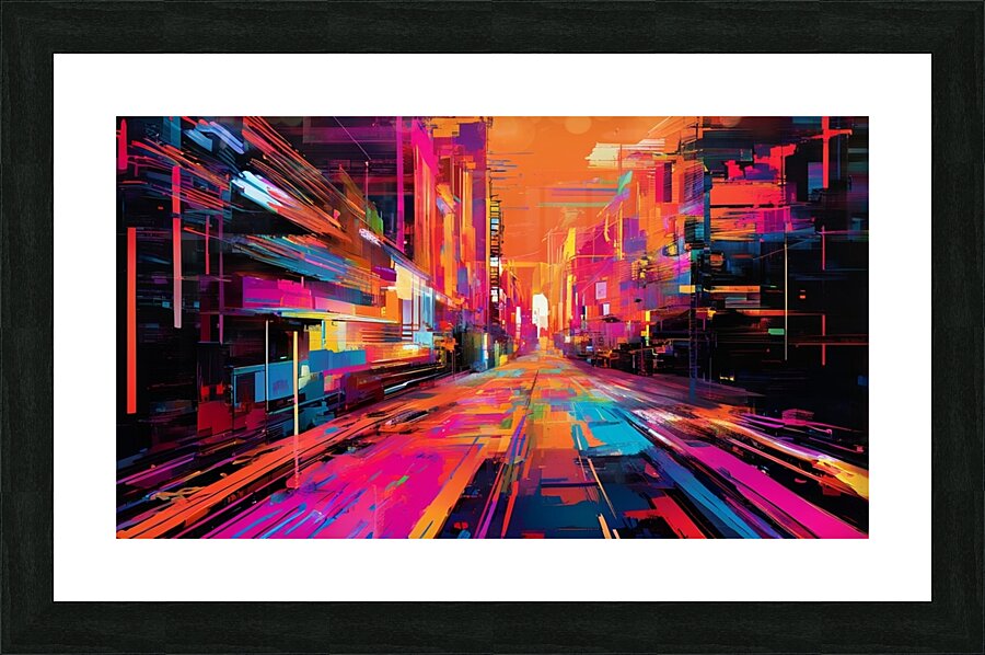 EN OBRAS Picture Frame print