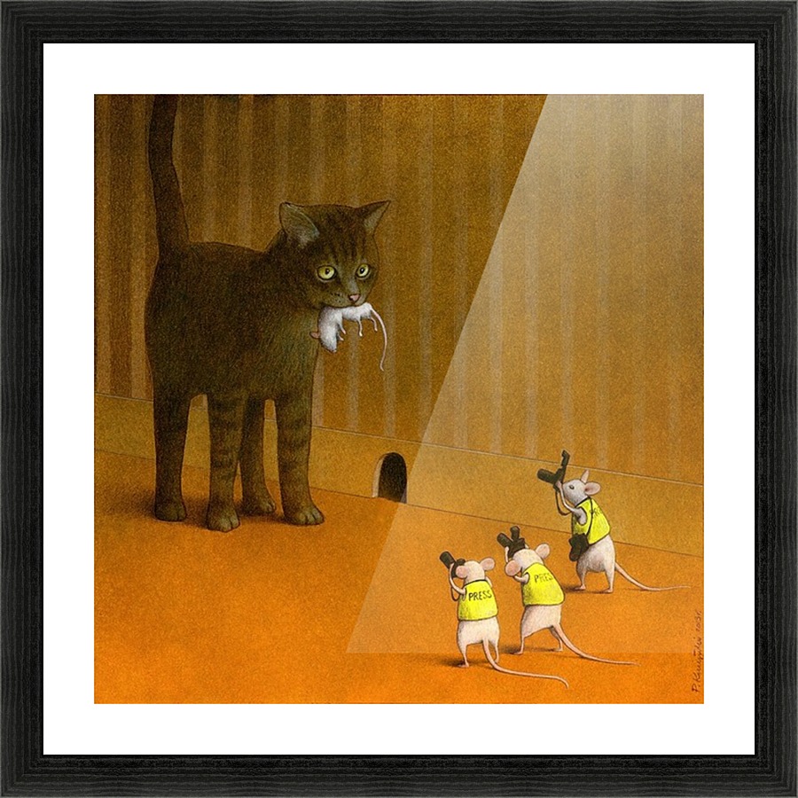 mouse Picture Frame print