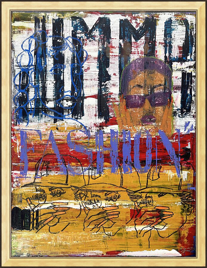 Cover Girl Picture Frame Printing