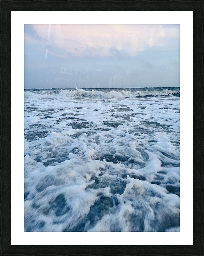 Ocean waves Picture Frame print