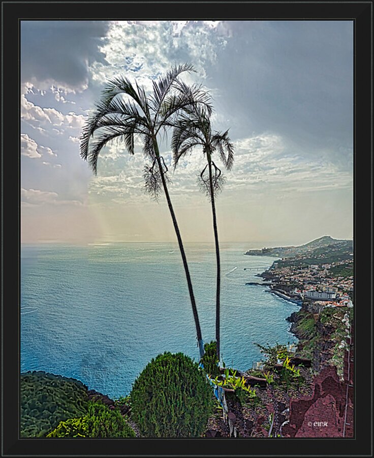 Afternoon Dream - Madeira__HOLT REZN888  Framed Print Print