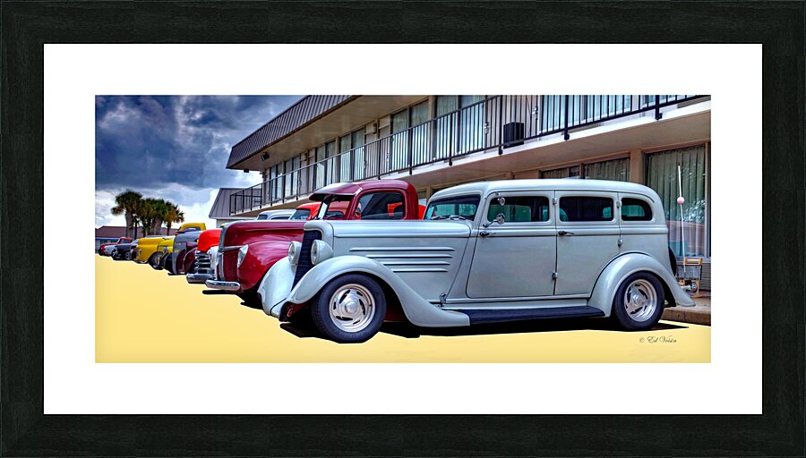 THE LINE UP Picture Frame print