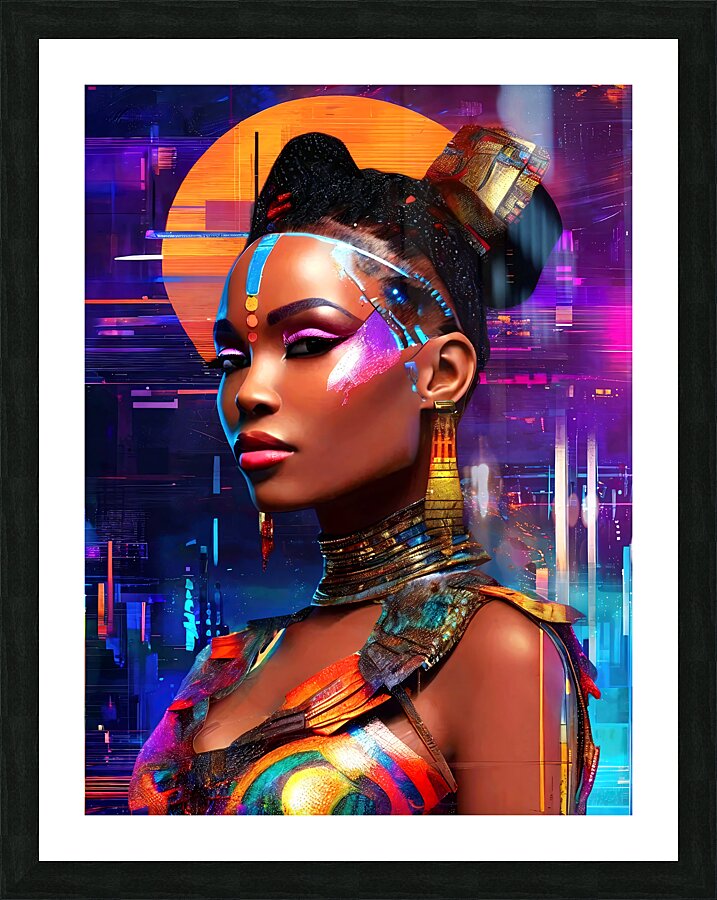 Dada Igbani Picture Frame print