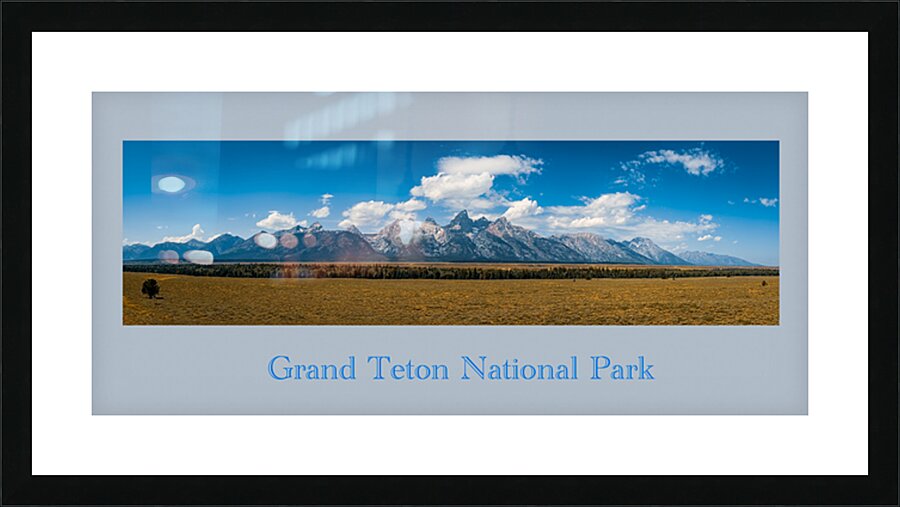 Grand Teton National Park Picture Frame print