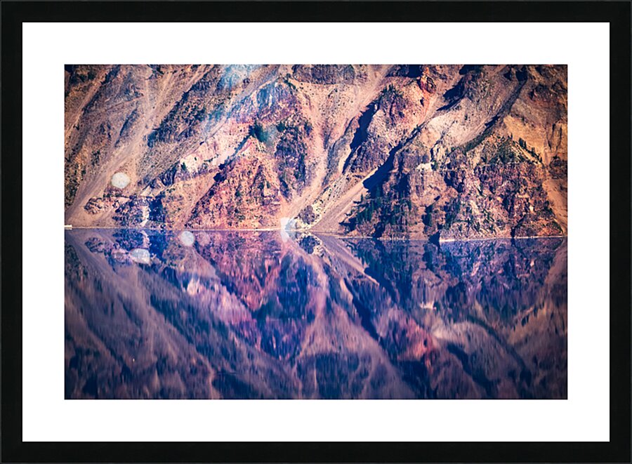 Crater Criter Picture Frame print