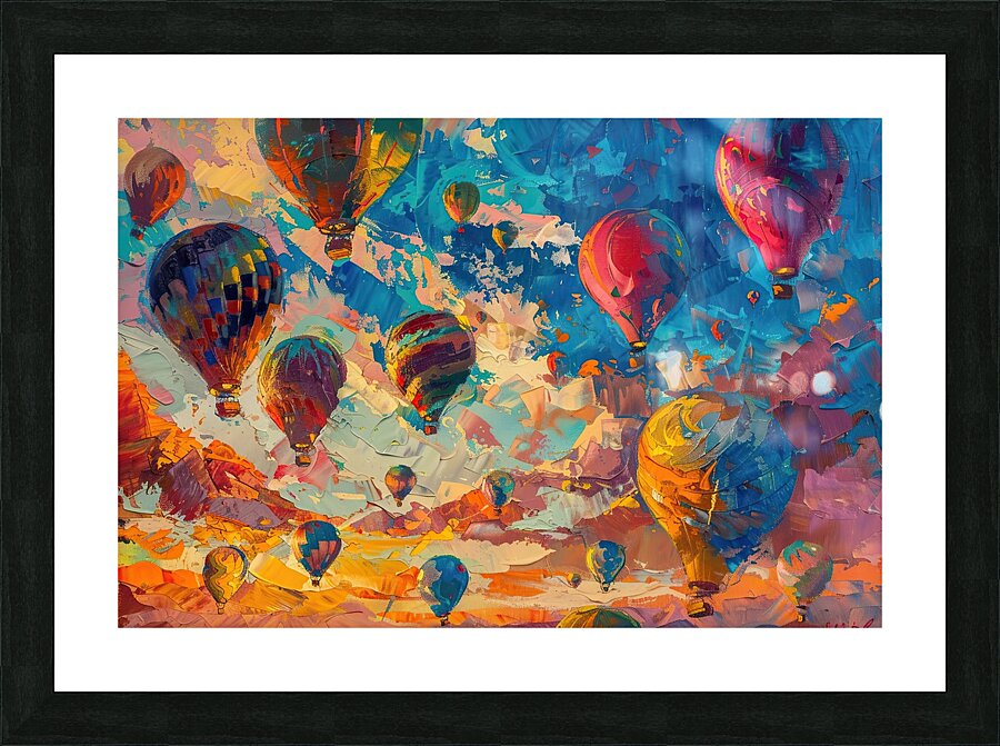 Ascent of Dreams 2H9N3Z 55 Picture Frame print