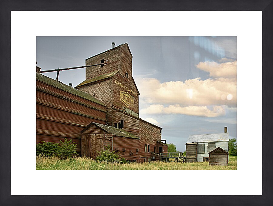 Years Gone By in Saskatchewan Picture Frame print