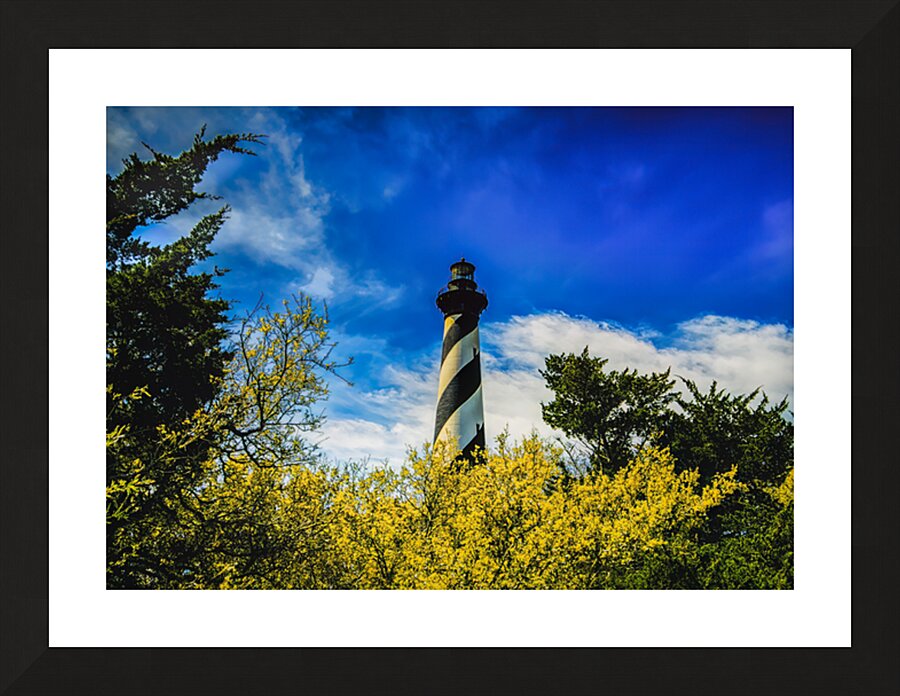Cape Hatteras Lighthouse Picture Frame print