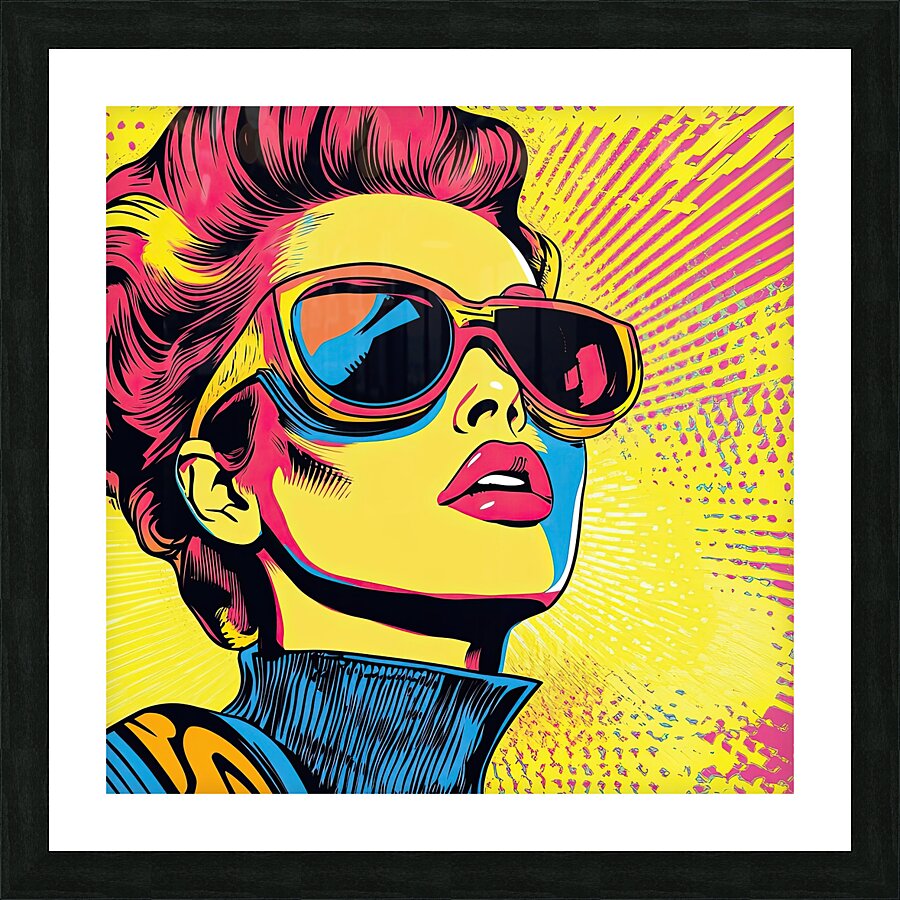 Chromatic Gaze Y298HJ 53 Picture Frame print