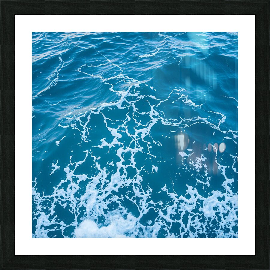 sea water Picture Frame print