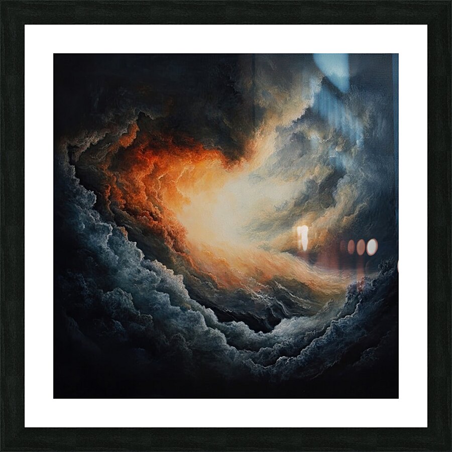 Celestial Tempest NH375B 45 Picture Frame print