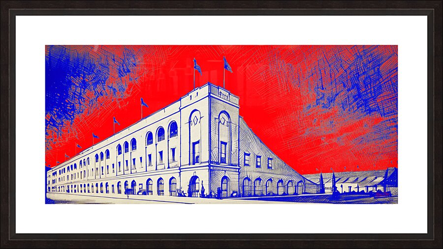 1930s Ownby Sketch Remix Art Picture Frame print