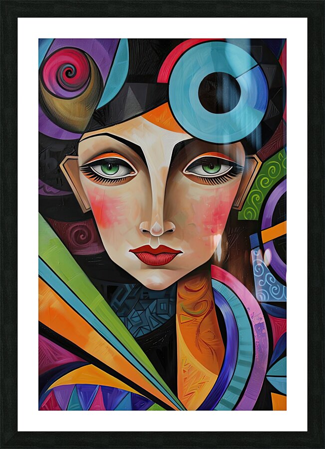 Chromatic Muse K29H7N 62 Picture Frame print